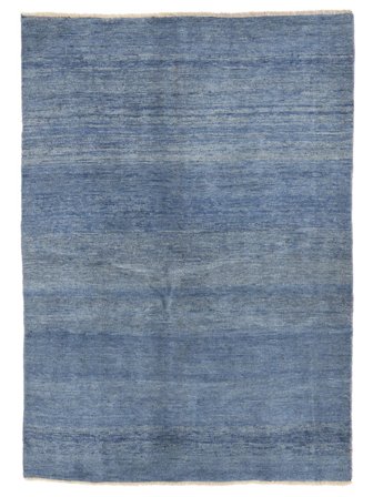 Handgeknoopt Perzisch Gabbeh Perzisch Fine Vloerkleed 145X204 Donkerblauw