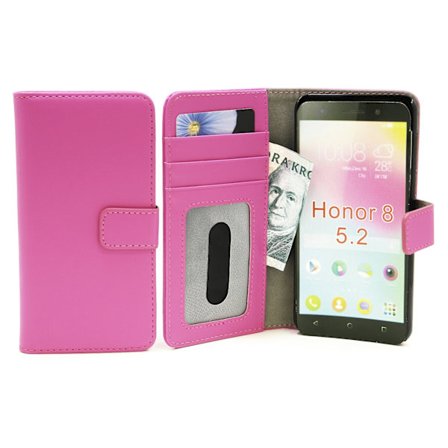 Skimblocker Magnet Wallet Huawei Honor 8