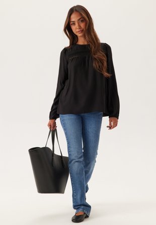 VERO MODA-Vmdebbie Ls Pleat Top-S