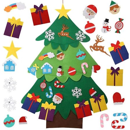 Filt Julgran, DIY Filt Julgran med Avtagbar 1,2 Meter[CO]