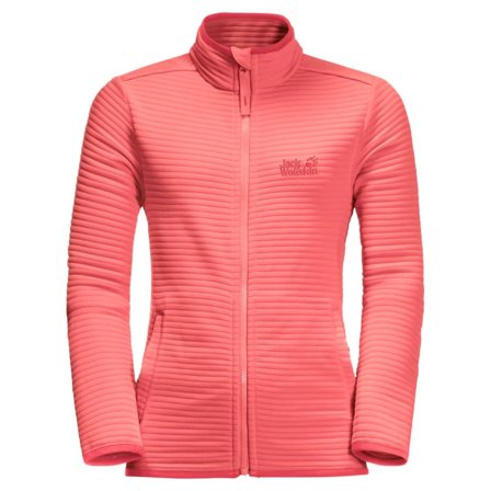 Jack Wolfskin Modesto Jacket Kids Children Mid layer tops Pink 140