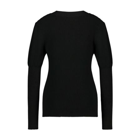 Jane Lushka, Pullover A-sweter Czarny, Kobieta, Rozmiar: M