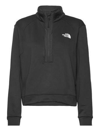 W Plus Ma 1/4 Zip Flc Sweatshirt Trøje Sort The North Face