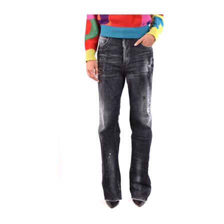 Dsquared2 Straight Jeans , Zwart , Dames , Maat: 3XS