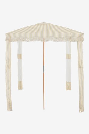 Jotex - Strandtelt Gul/stripet - ALMEDA - Kjøp Parasoller & pergola hos Jotex