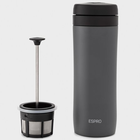 Espro Travel-termosmuki, Harmaa