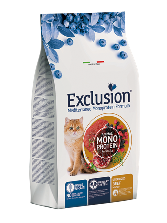 Exclusion Mediterraneo Monoprotein Noble Grain Crocchette Manzo