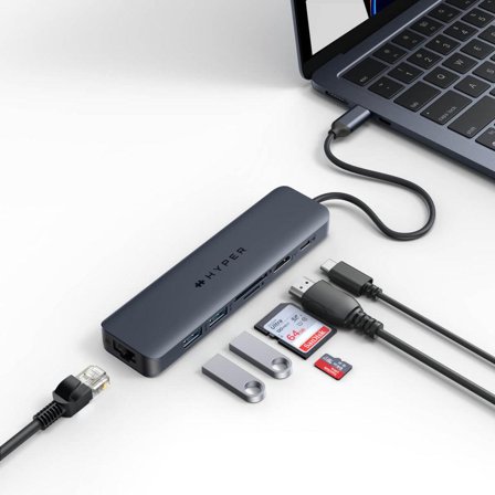 Targus HyperDrive Next - dokkingstasjon - USB-C 3.2 Gen 2 / Thunderbolt 3 / Thunderbolt 4 - HDMI
