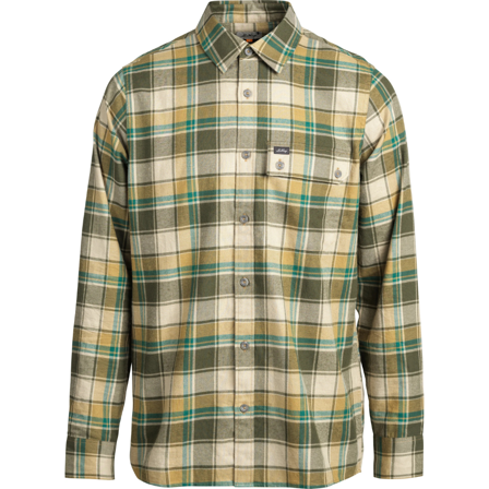 Lundhags Unisex Järpen Plaid Flannel Shirt Hay