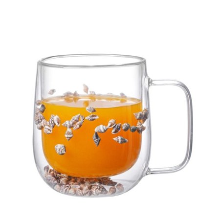 Dobbelvegg glasskopp Kaffe Tekopp 02 02