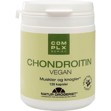Natur Drogeriet Chondroitin Vegan 120 kaps., Helse & Madvarer, Kosttilskud, Knogler, Led & Muskler