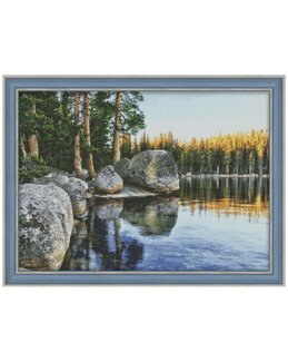 Diamond painting Lake
