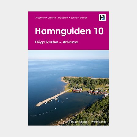 Guida portuale Skagerrak Editore Guida portuale 10, Alta costa - Arholma, edizione 1, testo svedese