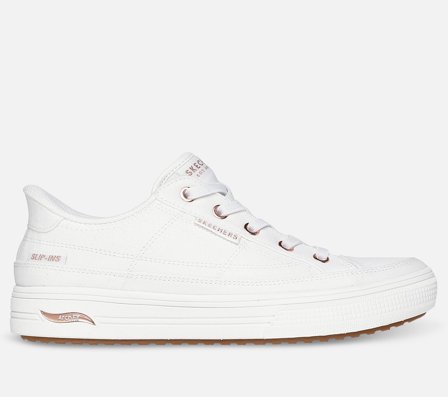 Skechers, Slip-ins: Arch Fit Arcade - See Ya There, 37, Hvid, Dame