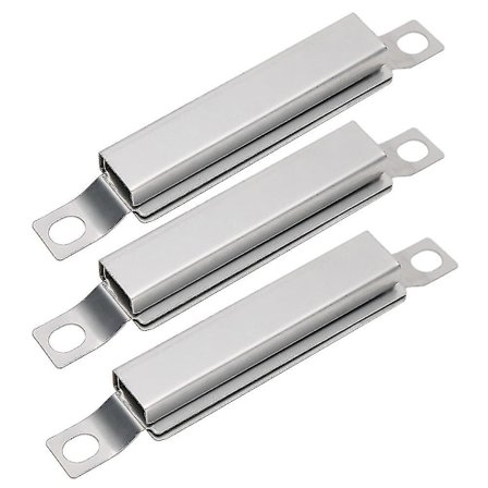 Krydsrør, Justerbare Bbq Dele Krydsrør, Rustfrit Stål Rørbrænder Rør Udskiftningsdele (3 stk, Sølv)