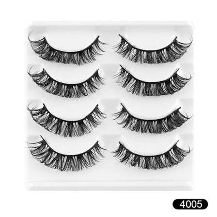 4 par falske øjenvipper Russiske Strip Lashes 4005 4005_ma