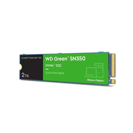 WD WD Green SN350 NVMe SSD 2TB M.2 2280 PCIe Gen3 8Gb/s