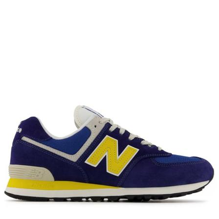 New Balance, 574 Sneakers Blauw, Heren, Maat:44 EU,leer