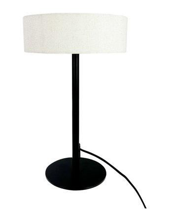 Dyberg Larsen | Calix Bordlampe Med Stof Skærm | H40CM