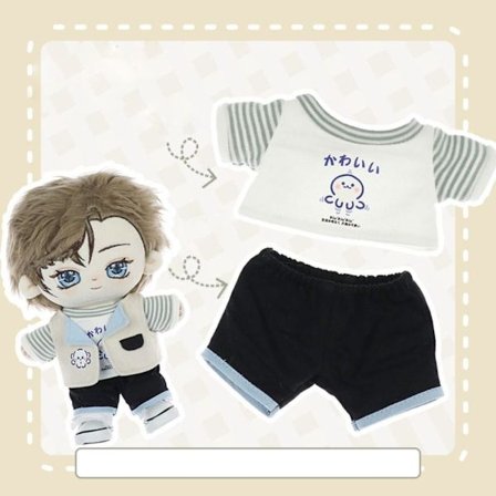 Dukkeklær Dukke bomullsskjorter 5 5