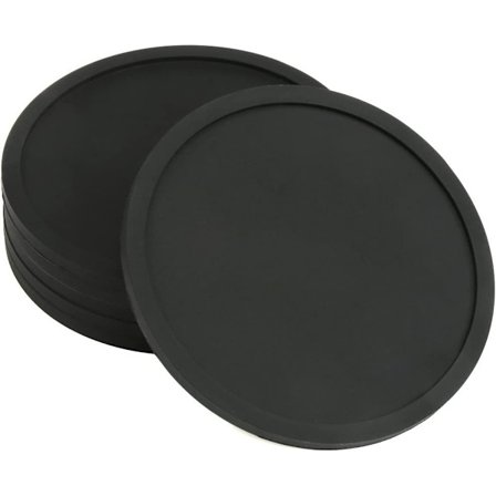 Silikonunderlag - 6 stk - Sklisikre underlag for innendørs eller utendørs bruk - Varmebestandige, flekkbestandige underlag - Design og robuste 