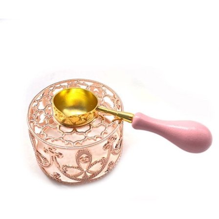 Seglvoks ovn og seglvoks skje - Seglvokssett - Smelteverktøy