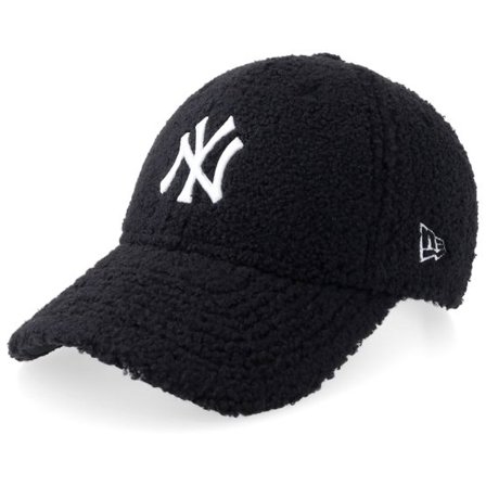 New Era - MLB Svart adjustable Keps - New York Yankees Winter Borg 9FORTY Black/White Adjustable @ Hatstore