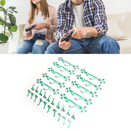 Kontroller Ledande Film Ersättning Flex Ribbon Kretskort med L R Analog Stick Ledande Film för PS5