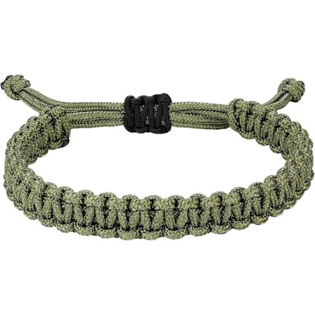 Herr Nautisk Rep Armband, Handflätad Fallskärmsrep Armband, Justerbart Vattentätt Armband