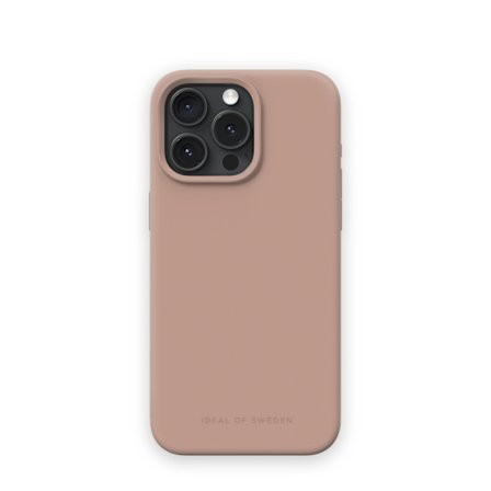 Silicone Case iPhone 15 Pro Max Blush Pink