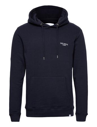 Toulon Hoodie Smu Blue Les Deux