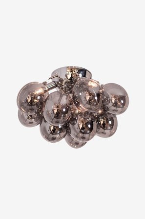 By Rydéns - Gross-plafondi, Ø 30 cm - Harmaa - Plafondit - - Homeroom