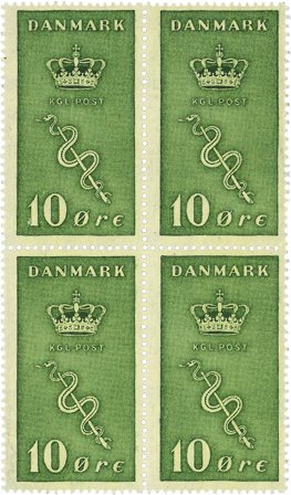 Danmark 1927 - AFA 178 - 4-blok - Postfrisk