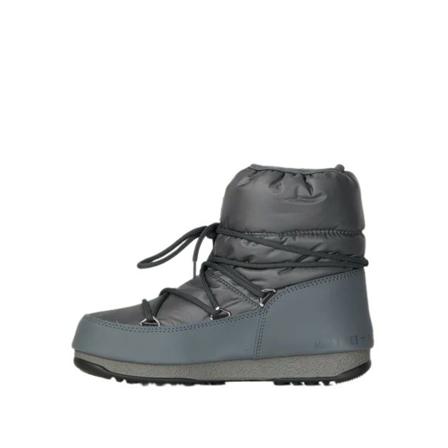 Moon Stövlar Moon Stövlar Low Nylon Wp 2 Grå grå, Dam Vinterskor, Dam, Storlek: 37 EU