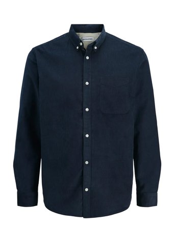 Jjeclassic Cord Shirt L/S Sn Navy Jack & J S