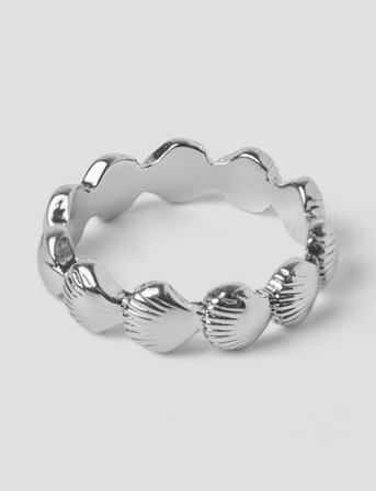 LMTD Nlfshelli Ring - Silver - ONE SIZE