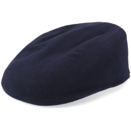 Stetson - Blå flatcap Keps - Ivy Cap Wool/Cashmere Navy Flat Cap @ Hatstore