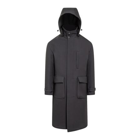 Hevo, Parkas Zwart, Heren, Maat:M