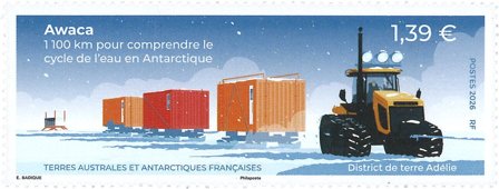 Fransk Antarktis - Awaca - Postfrisk frimærke