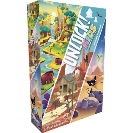 Låsa upp! Kids Epoques Stories - Asmodee - brädspel