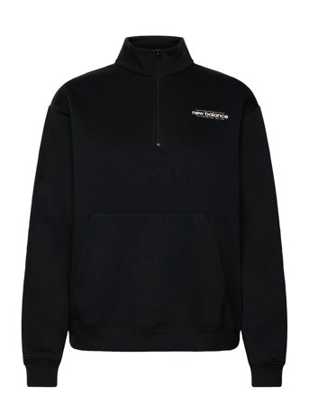 New Balance Reimagined Fleece Half Zip - Black - L