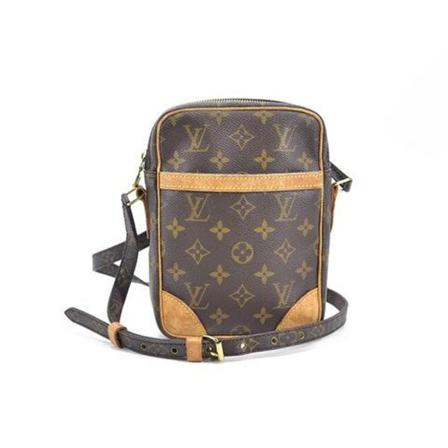 Louis Vuitton Vintage, pre-owned Monogram Danube Bruin, Dames, Maat:ONE Size,Canvas
