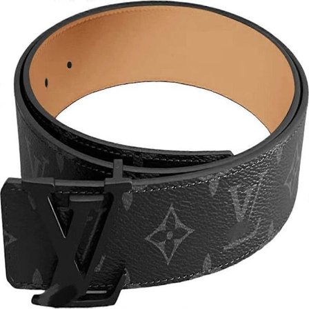 Klassisk Trykt Læderbælte til Mænd Ny Gave