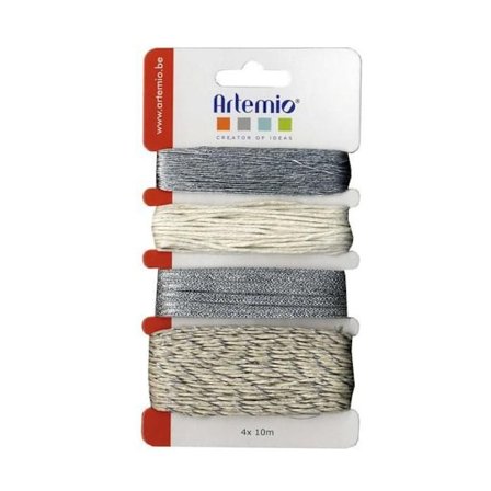 Sortiment av silvertrådar