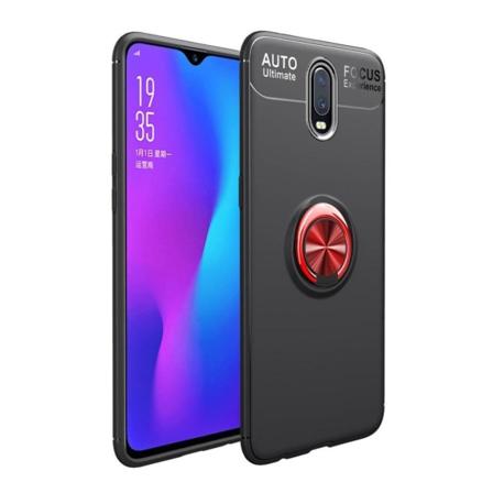 Ringo OnePlus 7 kuoret - Musta / Punainen Red