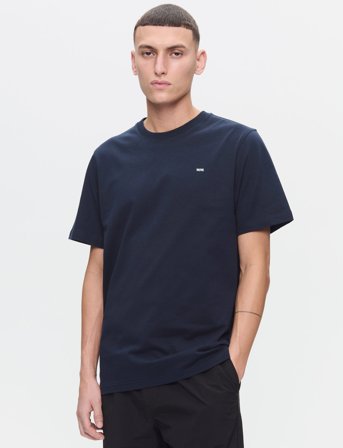 WOOD WOOD Wwessential Sami Tshirt - Navy - L