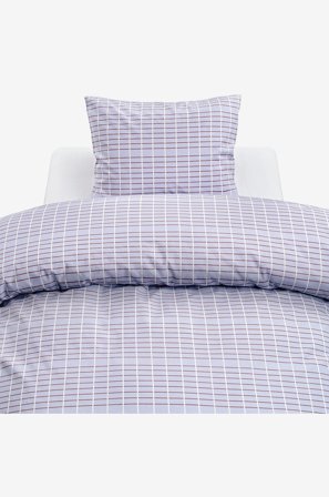 Borganäs of Sweden - Påslakanset Rumba - Blå - Påslakanset - 150X210 - Från Homeroom