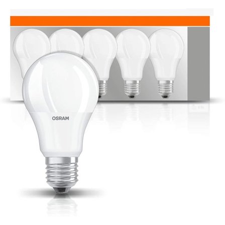 5 stk. LED Base ClassA-pærer, erstatning for E27-pærer
