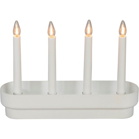Konstsmide - Adventstake 3928-210 Vit 4 LED Hvit