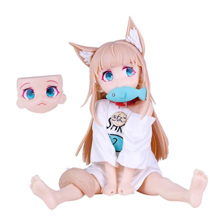 Anime Pige Action Figur Sød Livlig Dekoration til Hjemmebil Skrivebord Samling Ornament